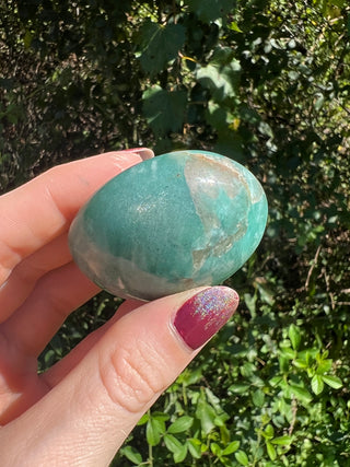 Amazonite Palm Stone | Madagascar