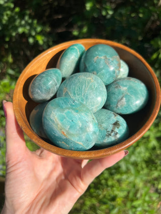 Amazonite Palm Stone | Madagascar