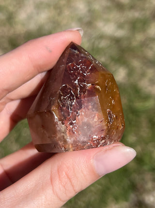 Dreamcoat Lemurian Generator | Polished Brazilian Tower Crystal