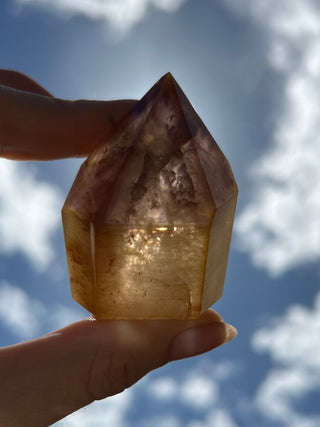 Dreamcoat Lemurian Generator | Polished Brazilian Tower Crystal