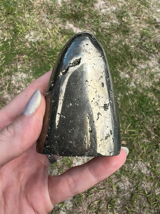 Pyrite Semi-Polished Free Form | Brazil