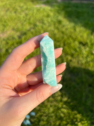 Blue Aragonite Tower | Caribbean Calcite Tower