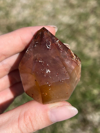 Dreamcoat Lemurian Generator | Polished Brazilian Tower Crystal