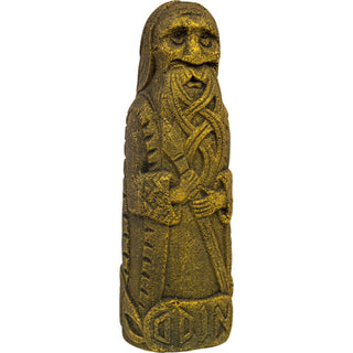 Odin Volcanic Stone Statue from Curious Muse Crystals for 42. Tagged with deity, idol, norse god, statue, thor