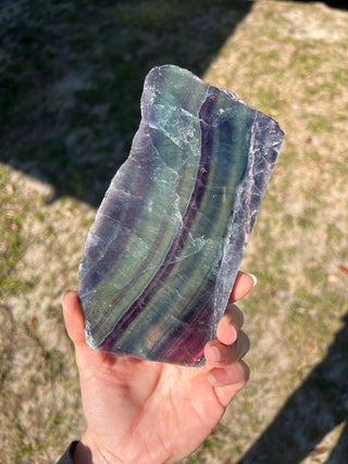 Rainbow Fluorite Slab from Mexico