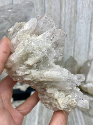 Danburite Raw Crystal Large Cluster | Caracas, Mexico from Curious Muse Crystals Tagged with clear, crown chakra, Crystal healing, danburite, hide-notify-btn, pink, raw, raw crystal