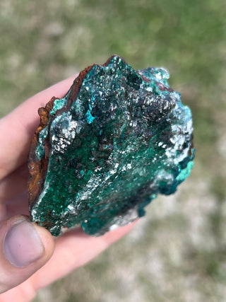 Green Rosasite with Aurichalcite Raw Specimen | Ojuela Mine, Mexico