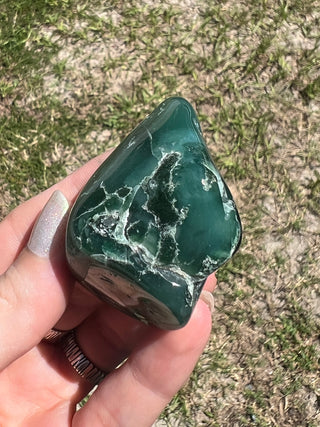 Chrome Chalcedony Polished Mtorolite | Zimbabwe