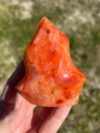 Carnelian Agate Flame | Red Agate from Madagascar