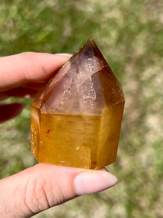 Dreamcoat Lemurian Generator | Polished Brazilian Tower Crystal