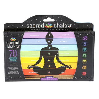 Sacred Chakra Incense Stick Gift Pack from Something Different Tagged with chakra, gifts, incense, stick incense