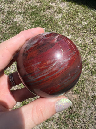 Bloodstone Sphere Heliotrope | High Red Variety