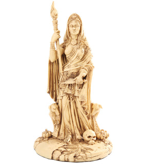 Hecate Goddess Statue from Curious Muse Crystals Tagged with goddess, hecate, sacred space, statue