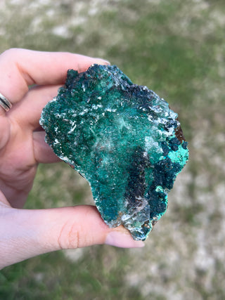 Green Rosasite with Aurichalcite Raw Specimen | Ojuela Mine, Mexico