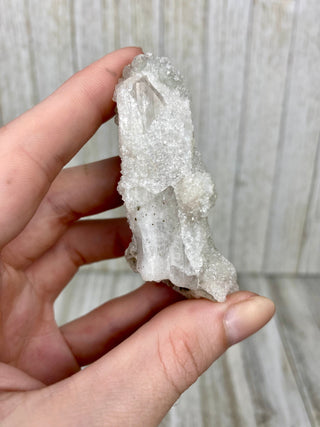 Danburite Raw Crystal with Sparkly Druze | Caracas, Mexico from Curious Muse Crystals Tagged with clear, crown chakra, Crystal healing, danburite, hide-notify-btn, pink, raw, raw crystal