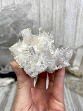 Danburite Raw Crystal Large Cluster | Caracas, Mexico from Curious Muse Crystals Tagged with clear, crown chakra, Crystal healing, danburite, hide-notify-btn, pink, raw, raw crystal