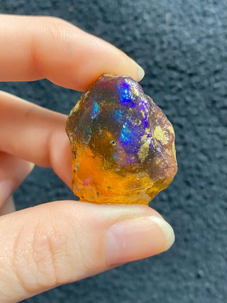 Raw Welo Opal from Ethiopia | Water Opal from Curious Muse Crystals Tagged with Ethiopian opal, flashy opal, hide-notify-btn, opal, rainbow, raw, Welo Opal