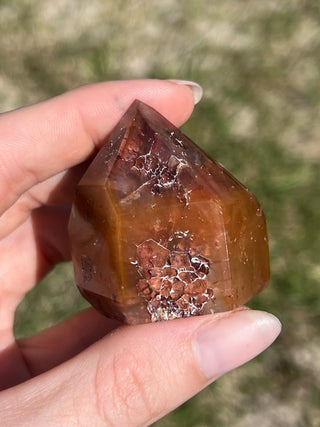 Dreamcoat Lemurian Generator | Polished Brazilian Tower Crystal