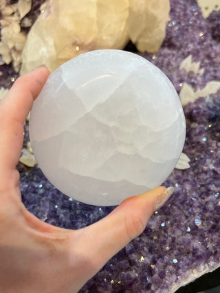 Selenite Round Bowl | Satin Spar Gypsum