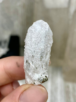 Danburite Raw Crystal Termination | Caracas, Mexico from Curious Muse Crystals Tagged with clear, crown chakra, Crystal healing, danburite, hide-notify-btn, pink, raw, raw crystal