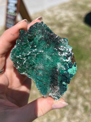 Green Rosasite with Aurichalcite Raw Specimen | Ojuela Mine, Mexico