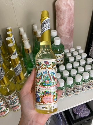 Florida Water - Peruvian Spiritual Cleansing Water - Murray & Lanman from Curious Muse Crystals Tagged with cleansing, cleansing water, Florida water, herbal floral water, modern witch tool, Murray and lanman, Peruvian spiritual, protection spell, spiritual bath water, spiritual Cologne