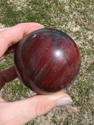 Bloodstone Sphere Heliotrope | High Red Variety