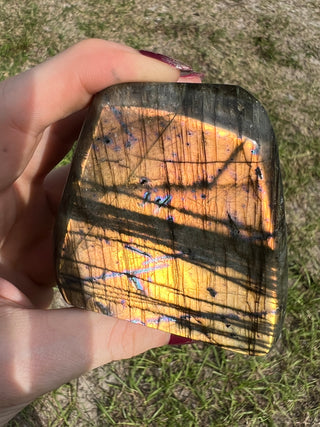 Labradorite Polished Free Form | Madagascar
