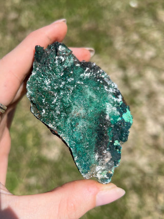 Green Rosasite with Aurichalcite Raw Specimen | Ojuela Mine, Mexico
