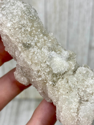 Danburite Raw Crystal with Sparkly Druze | Caracas, Mexico from Curious Muse Crystals Tagged with clear, crown chakra, Crystal healing, danburite, hide-notify-btn, pink, raw, raw crystal