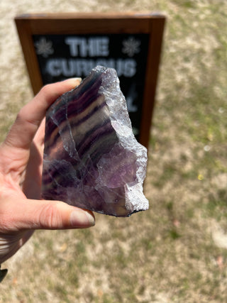 Rainbow Fluorite Slab from Mexico