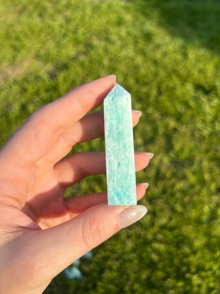 Blue Aragonite Tower | Caribbean Calcite Tower