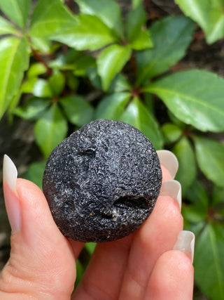 Colombianite 27g Pseudo-Tektite Raw Specimen from Curious Muse Crystals Tagged with black, colombia, colombianite, hide-notify-btn, moldavite, obsidian, reiki healing, space crystal, tektite