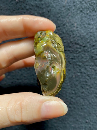 Raw Welo Opal from Ethiopia | Water Opal from Curious Muse Crystals Tagged with Ethiopian opal, flashy opal, hide-notify-btn, opal, rainbow, raw, Welo Opal