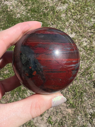 Bloodstone Sphere Heliotrope | High Red Variety