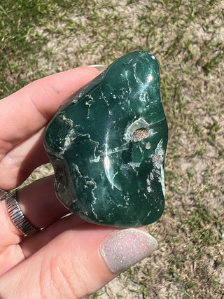 Chrome Chalcedony Polished Mtorolite | Zimbabwe