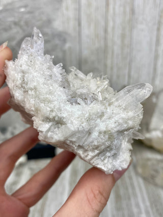 Danburite Raw Crystal Large Cluster | Caracas, Mexico from Curious Muse Crystals Tagged with clear, crown chakra, Crystal healing, danburite, hide-notify-btn, pink, raw, raw crystal