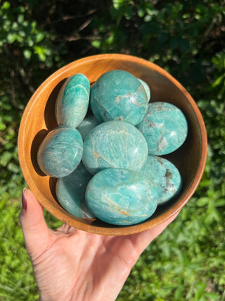 Amazonite Palm Stone | Madagascar