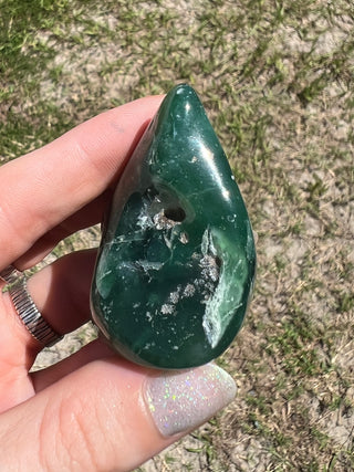 Chrome Chalcedony Polished Mtorolite | Zimbabwe