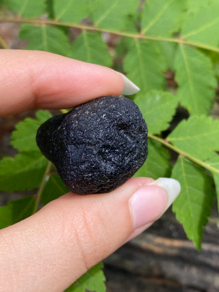 Colombianite 28g Pseudo-Tektite Raw Specimen from Curious Muse Crystals Tagged with black, colombia, colombianite, hide-notify-btn, moldavite, obsidian, reiki healing, space crystal, tektite