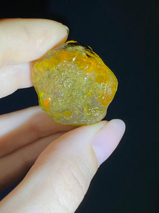 Raw Welo Opal from Ethiopia | Water Opal from Curious Muse Crystals Tagged with Ethiopian opal, flashy opal, hide-notify-btn, opal, rainbow, raw, Welo Opal