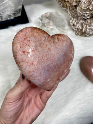 Pink Amethyst Polished Heart | Brazil from Curious Muse Crystals Tagged with amethyst, carving, Crystal healing, crystal heart, genuine crystal, heart, hide-notify-btn, natural mineral, pink, pink amethyst, polished, reiki crystal