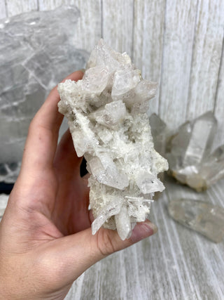 Danburite Raw Crystal Large Cluster | Caracas, Mexico from Curious Muse Crystals Tagged with clear, crown chakra, Crystal healing, danburite, hide-notify-btn, pink, raw, raw crystal