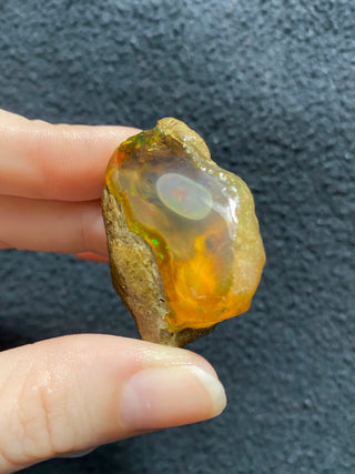 Raw Welo Opal from Ethiopia | Water Opal from Curious Muse Crystals Tagged with Ethiopian opal, flashy opal, hide-notify-btn, opal, rainbow, raw, Welo Opal