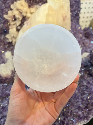 Selenite Round Bowl | Satin Spar Gypsum