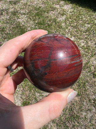 Bloodstone Sphere Heliotrope | High Red Variety
