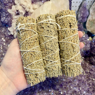 Blue Sage Bundle - Smoke Cleansing from Curious Muse Crystals Tagged with blue sage, burnables, Natural incense, salvia, Smoke cleansing