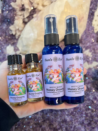 Sun’s Eye Mystic Blends Money Drawing Spray or Oil