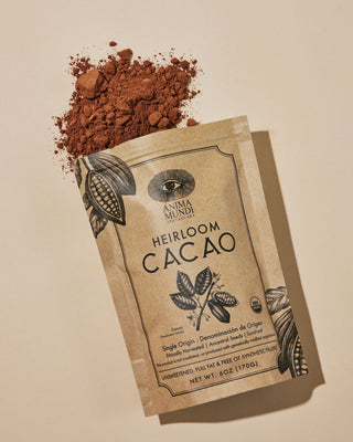 Heirloom Cacao - Single Origin & Ethically Harvested from Anima Mundi Herbals for 22.0. Tagged with anima mundi herbals, ceremonial cacao, ethically harvested, heirloom cacao, herbal medicine, holistic herbal supplement