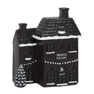 Haunted Holiday House Gothic Christmas Incense Cone Burner from Curious Muse Crystals for 25.50. Tagged with cone holder, cone incense, incense burner